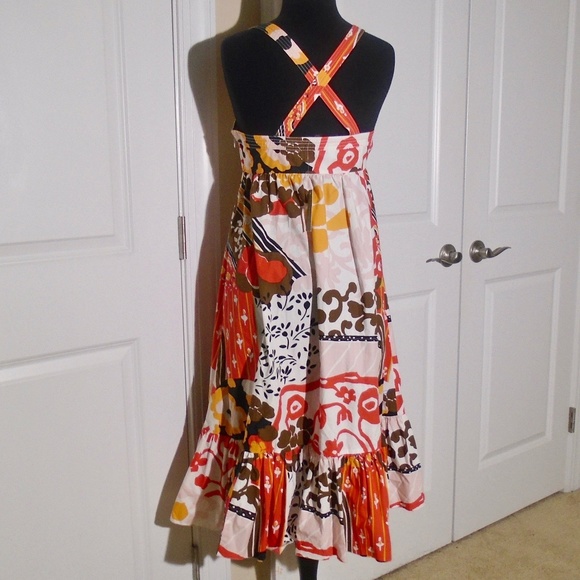 J CREW Magnificent Floral Midi Sundress 2 - Picture 8 of 8